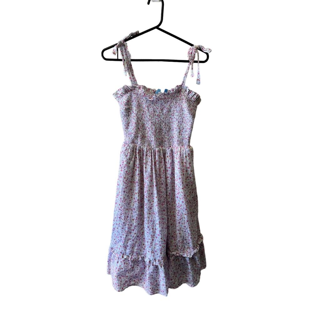 Draper James ditsy Floral smocked dress size XS